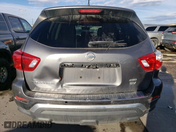 2017 Nissan Pathfinder SV with VIN 5N1DR2MM0HC631823, listed as a Copart auction lot 46254635 with 115,696 mi miles and Salvage Title. Bid and sale history available at carsss.com. Image 6.