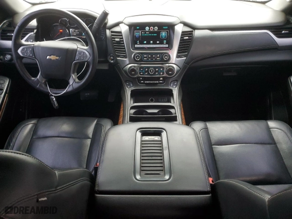 2015 Chevrolet Suburban LTZ with VIN 1GNSCKKCXFR587516, listed as a Copart auction lot 50877665 with 193,618 mi miles and Salvage Title. Bid and sale history available at carsss.com. Image 8.