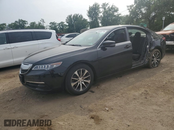 2015 Acura TLX Technology z VIN 19UUB1F52FA026706, wystawiony jako Copart lot #60445715 z przebiegiem 78 174 mil mil oraz Szkoda całkowita • Salvage title. Historia ofert i sprzedaży dostępna na DreamBid. Obrazek 1.