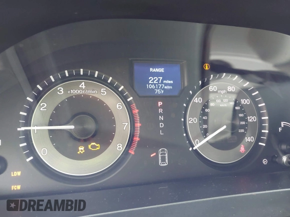 2016 Honda Odyssey Touring Elite with VIN 5FNRL5H96GB063176, listed as a IAAI auction lot 42157604 with 106,177 mi miles. Bid and sale history available at carsss.com. Image 7.