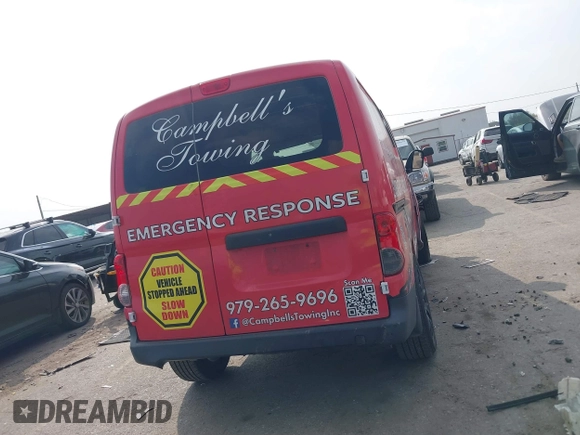 2015 Nissan NV200 SV with VIN 3N6CM0KN5FK720855, listed as a IAAI auction lot 41798791 with 73,814 mi miles and . Bid and sale history available at DreamBid. Image 16.