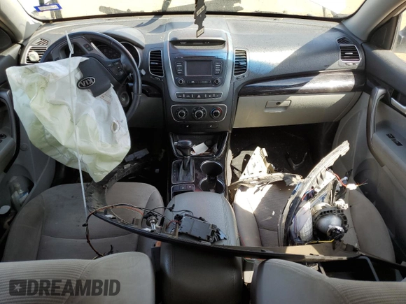 2014 Kia Sorento LX with VIN 5XYKTCA68EG530688, listed as a Copart auction lot 48933885 with 0 mi miles and Salvage Title. Bid and sale history available at carsss.com. Image 8.