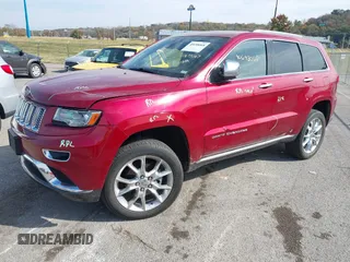 2014 Jeep Grand Cherokee Summit with VIN 1C4RJFJG6EC328516, listed as a IAAI auction lot 40698068 with 195,798 mi miles and . Bid and sale history available at DreamBid. Image 17.
