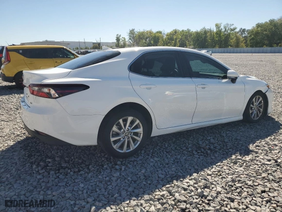 2023 Toyota Camry LE with VIN 4T1R11AKXPU808431, listed as a Copart auction lot 49169935 with 38,862 mi miles and Non Repairable. Bid and sale history available at carsss.com. Image 3.