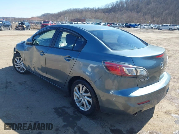 2012 Mazda 3 i Grand Touring with VIN JM1BL1W88C1691604, listed as a IAAI auction lot 41722746 with 98,322 mi miles. Bid and sale history available at carsss.com. Image 3.