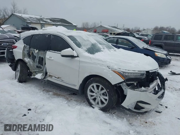 2021 Acura RDX with VIN 5J8TC2H38ML030755, listed as a IAAI auction lot 41258651 with 58,008 mi miles. Bid and sale history available at carsss.com. Image 1.