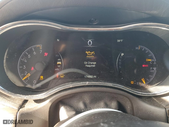 2014 Jeep Grand Cherokee Overland with VIN 1C4RJFCG8EC437489, listed as a Copart auction lot 41781595 with 174,862 mi miles and Salvage Title. Bid and sale history available at carsss.com. Image 9.