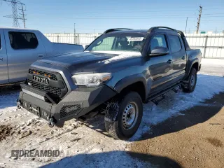 2017 Toyota Tacoma SR5 with VIN 3TMCZ5AN9HM105204, listed as a Copart auction lot 45185595 with 79,920 mi miles and Salvage Title. Bid and sale history available at DreamBid. Image 1.
