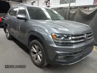 2019 Volkswagen Atlas SE with VIN 1V2DR2CA1KC591124, listed as a IAAI auction lot 42111572 with 40,430 mi miles and . Bid and sale history available at DreamBid. Image 1.
