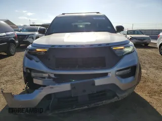 2021 Ford Explorer ST with VIN 1FM5K8GC3MGB32354, listed as a Copart auction lot 54086765 with 55,428 mi miles and Salvage Title. Bid and sale history available at carsss.com. Image 5.