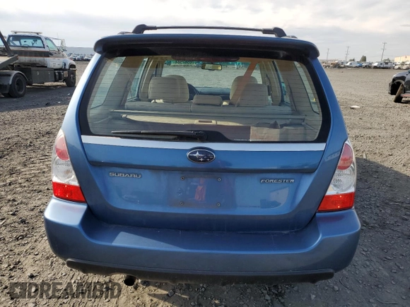 2007 Subaru Forester X w/Premium Pkg with VIN JF1SG65657H745784, listed as a Copart auction lot 76562584 with 135,247 mi miles and Salvage Title. Bid and sale history available at carsss.com. Image 6.