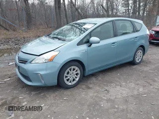 2013 Toyota Prius Two with VIN JTDZN3EU8D3248829, listed as a IAAI auction lot 41903284 with 272,428 mi miles and . Bid and sale history available at DreamBid. Image 2.