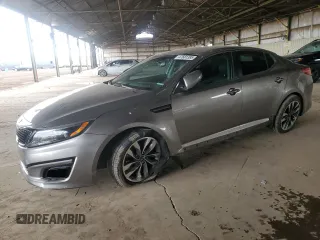 2015 Kia Optima SX with VIN 5XXGR4A70FG456501, listed as a Copart auction lot 47681395 with 125,092 mi miles and Salvage Title. Bid and sale history available at carsss.com. Image 1.