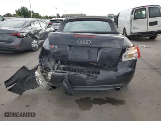 2006 Audi S4 with VIN WUARL48H16K900017, listed as a Copart auction lot 61431414 with 164,209 mi miles and Salvage Title. Bid and sale history available at carsss.com. Image 6.