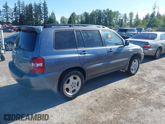 2005 Toyota Highlander z VIN JTEEP21A850092756, wystawiony jako IAAI lot #42336538 z przebiegiem 216 608 mil mil oraz . Historia ofert i sprzedaży dostępna na DreamBid. Obrazek 4.
