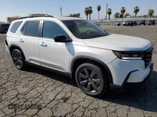2023 Honda Pilot Sport with VIN 5FNYG2H39PB011275, listed as a Copart auction lot 73344844 with 11,792 mi miles and Salvage Title. Bid and sale history available at carsss.com. Image 4.