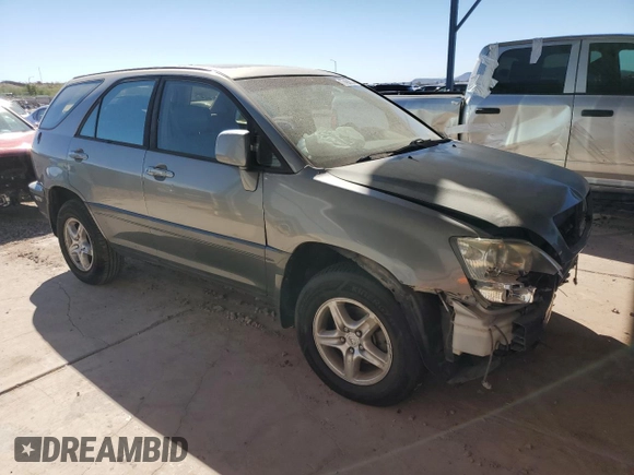 2000 Lexus RX 300 with VIN JT6HF10U2Y0127765, listed as a Copart auction lot 77489974 with 227,791 mi miles and Salvage Title. Bid and sale history available at DreamBid. Image 4.