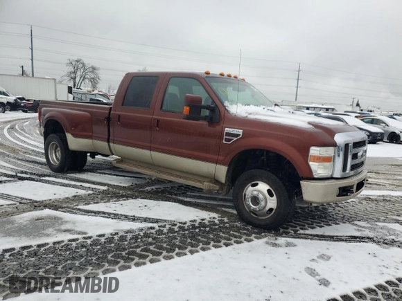 2008 Ford F-350 XL с VIN 1FTWW33R88EC17881, выставлен на аукционе Copart как лот 43429245 с пробегом 168 011 миль миль и Списание • Salvage title. История ставок и продаж доступна на DreamBid. Изображение 4.