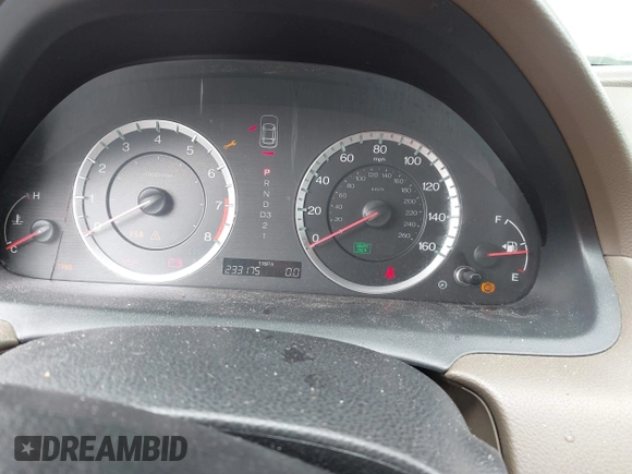 2010 Honda Accord LX with VIN 1HGCP2F37AA073661, listed as a IAAI auction lot 42744427 with 233,175 mi miles and . Bid and sale history available at DreamBid. Image 7.