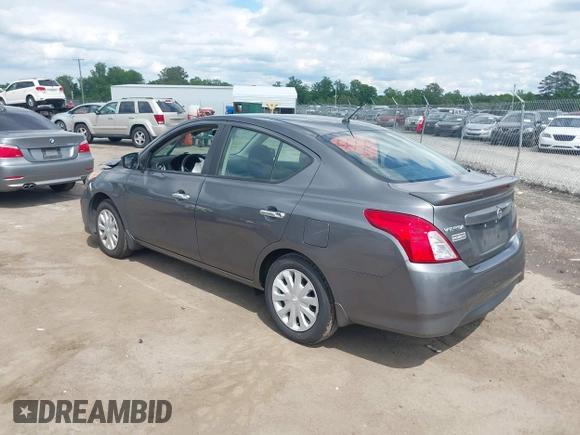 2019 Nissan Versa SV with VIN 3N1CN7AP0KL830165, listed as a IAAI auction lot 42202888 with 118,260 mi miles and . Bid and sale history available at DreamBid. Image 3.