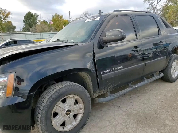 2008 Chevrolet Avalanche LS with VIN 3GNEC12078G248583, listed as a Copart auction lot 77884534 with 292,937 mi miles and Salvage Title. Bid and sale history available at carsss.com. Image 11.