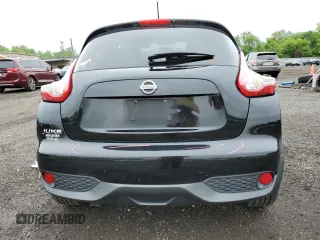 2015 Nissan Juke S with VIN JN8AF5MR7FT507286, listed as a Copart auction lot 56920545 with 98,659 mi miles and Salvage title. Bid and sale history available at DreamBid. Image 6.