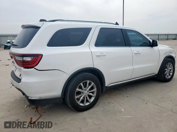 2018 Dodge Durango SXT with VIN 1C4RDHAG0JC329075, listed as a Copart auction lot 56966855 with 176,403 mi miles and Salvage title. Bid and sale history available at DreamBid. Image 3.