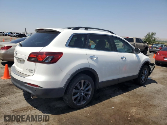 2015 Mazda CX-9 Grand Touring with VIN JM3TB3DA7F0454094, listed as a Copart auction lot 61757035 with 56,997 mi miles and Salvage title. Bid and sale history available at DreamBid. Image 3.