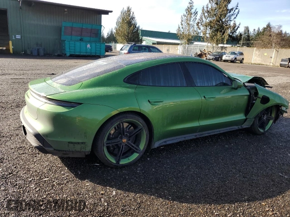 2020 Porsche Taycan Turbo with VIN WP0AC2Y10LSA72168, listed as a Copart auction lot 48013535 with 31,872 mi miles and Salvage title. Bid and sale history available at DreamBid. Image 3.
