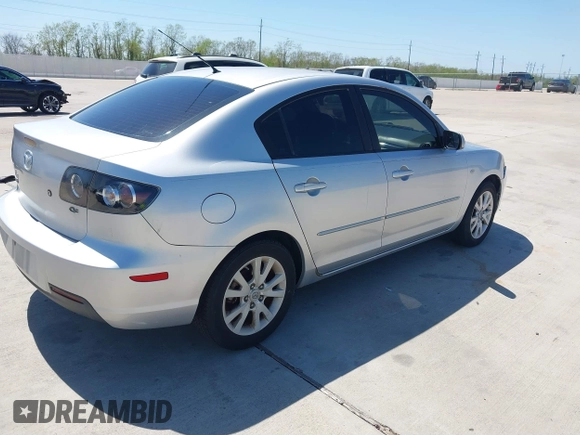 2008 Mazda 3 i Sport with VIN JM1BK32F881775903, listed as a IAAI auction lot 41878314 with 128,232 mi miles and . Bid and sale history available at DreamBid. Image 4.