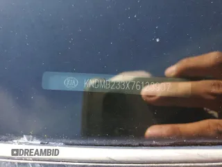 2007 Kia Sedona EX with VIN KNDMB233X76123907, listed as a Copart auction lot 75496494 with 263,694 mi miles and Salvage Title. Bid and sale history available at carsss.com. Image 13.