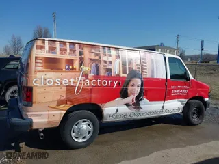 2010 Ford Econoline Cargo Van Commercial with VIN 1FTNE2EW0ADA04821, listed as a IAAI auction lot 41707886 with 162,929 mi miles. Bid and sale history available at carsss.com. Image 14.