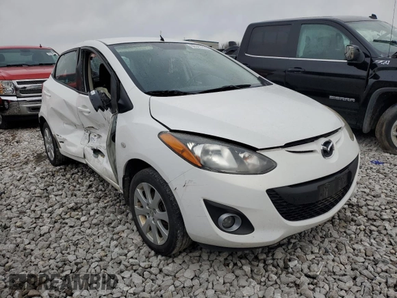 2011 Mazda 2 Sport with VIN JM1DE1HY9B0109644, listed as a Copart auction lot 86347414 with 168,443 mi miles and Salvage Title. Bid and sale history available at carsss.com. Image 4.