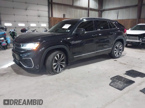 2022 Volkswagen Atlas SEL Premium R-Line with VIN 1V2FE2CAXNC204546, listed as a IAAI auction lot 41124737 with 51,226 mi miles and . Bid and sale history available at DreamBid. Image 2.