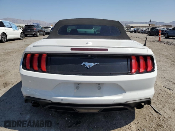 2019 Ford Mustang EcoBoost with VIN 1FATP8UH9K5149395, listed as a Copart auction lot 62725465 with 76,961 mi miles and Salvage title. Bid and sale history available at DreamBid. Image 6.