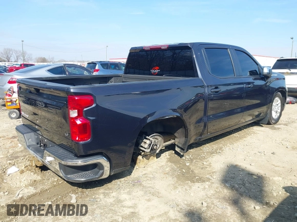 2023 Chevrolet Silverado 1500 LT with VIN 1GCPACEK8PZ244590, listed as a IAAI auction lot 41491456 with 23,193 mi miles and . Bid and sale history available at DreamBid. Image 6.