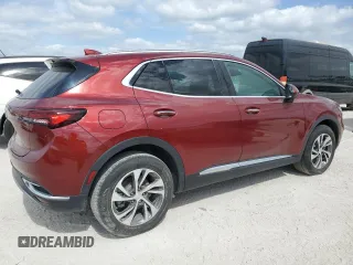 2021 Buick Envision Essence with VIN LRBFZNR40MD103919, listed as a Copart auction lot 53976415 with 27,929 mi miles and Salvage Title. Bid and sale history available at carsss.com. Image 3.