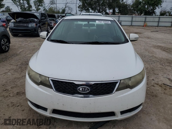 2013 Kia Forte EX with VIN KNAFU4A22D5716233, listed as a Copart auction lot 70716934 with 129,940 mi miles and Salvage Title. Bid and sale history available at carsss.com. Image 5.