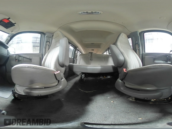 2016 Chevrolet Express Passenger LT with VIN 1GAZGPFF1G1336602, listed as a Copart auction lot 83389654 with 164,012 mi miles and Salvage title. Bid and sale history available at DreamBid. Image 15.
