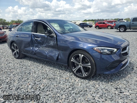 2024 Mercedes-Benz C 300 z VIN W1KAF4GB6RR212675, wystawiony jako Copart lot #51832285 z przebiegiem 6 333 mil mil oraz Szkoda całkowita • Salvage title. Historia ofert i sprzedaży dostępna na DreamBid. Obrazek 4.