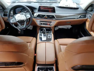 2020 BMW 7 Series 740i with VIN WBA7T2C07LGL17103, listed as a Copart auction lot 54065375 with 53,598 mi miles and Salvage Title. Bid and sale history available at carsss.com. Image 8.