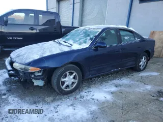 2001 Oldsmobile Alero GL2 with VIN 1G3NL52E01C274138, listed as a Copart auction lot 85305444 with 148,630 mi miles and Salvage Title. Bid and sale history available at DreamBid. Image 1.