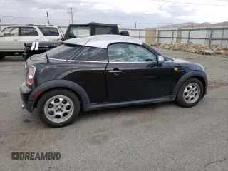 2012 MINI Cooper Coupe with VIN WMWSX1C58CT300340, listed as a Copart auction lot 42259775 with 67,085 mi miles and Clean Title. Bid and sale history available at carsss.com. Image 3.