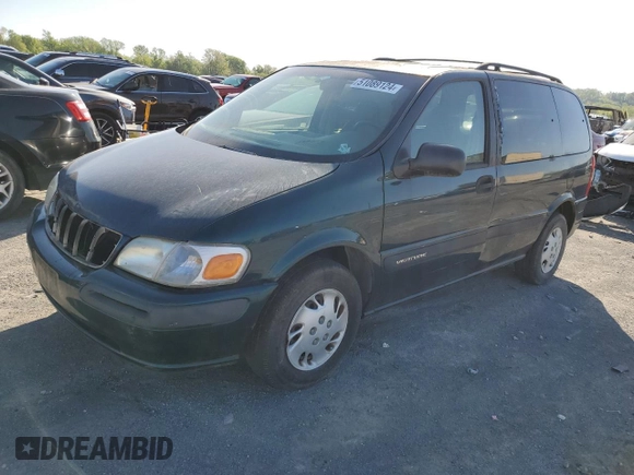 1998 Chevrolet Venture with VIN 1GNDU06E0WD141426, listed as a Copart auction lot 63241734 with 68,563 mi miles and Non Repairable. Bid and sale history available at carsss.com. Image 1.