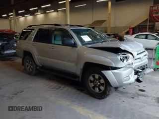 2003 Toyota 4Runner SR5 with VIN JTEBU14R638008665, listed as a IAAI auction lot 41675180 with 266,592 mi miles and . Bid and sale history available at DreamBid. Image 1.