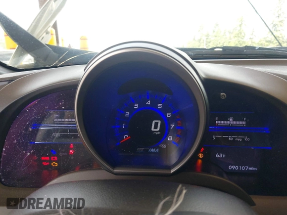 2013 Honda CR-Z with VIN JHMZF1C47DS003383, listed as a IAAI auction lot 42569894 with 90,107 mi miles and . Bid and sale history available at DreamBid. Image 7.