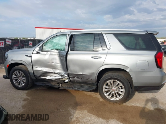 2024 GMC Yukon SLT with VIN 1GKS2BKD9RR282361, listed as a IAAI auction lot 41878591 with 13,347 mi miles. Bid and sale history available at carsss.com. Image 14.