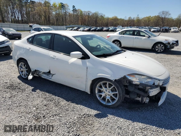 2013 Dodge Dart SXT with VIN 1C3CDFBA5DD188298, listed as a Copart auction lot 50803655 with 171,441 mi miles and Salvage Title. Bid and sale history available at carsss.com. Image 4.