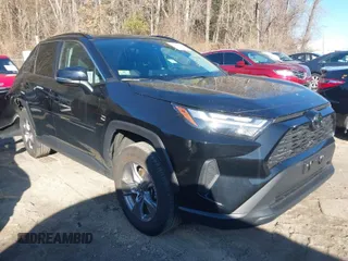 2024 Toyota RAV4 XLE with VIN 2T3P1RFV1RC394105, listed as a IAAI auction lot 41737921 with 11,719 mi miles. Bid and sale history available at carsss.com. Image 1.