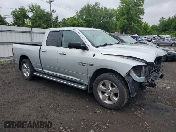 2015 Ram 1500 Big Horn with VIN 1C6RR7GT3FS596165, listed as a Copart auction lot 59614425 with 115,162 mi miles and Salvage title. Bid and sale history available at DreamBid. Image 4.